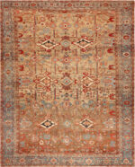 Antique Persian Bakshaish Rug Antique Persian Bakshaish Rug 74166 by Nazmiyal Rugs