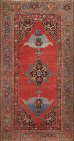 Antique Persian Bidjar Rug 74198 by Nazmiyal Rugs