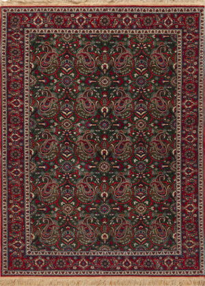 Antique Persian Isfahan Rug 95020 by Nazmiyal Rugs