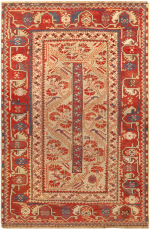 Antique Turkish Milas Rug 73984 by Nazmiyal Collection