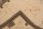 Back of Antique American Hooked Rug 74142 by Nazmiyal Rugs
