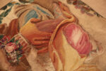 Back of Antique French Silk and Wool Tapestry 74153 by Nazmiyal Rugs