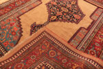 Back of Antique Persian Bidjar Rug Back of Antique Persian Bidjar Rug 74196 by Nazmiyal Rugs
