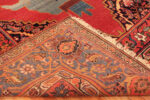 Back of Antique Persian Bidjar Rug 74198 by Nazmiyal Rugs