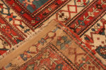 Back of Large Antique Persian Serapi Rug 74076 by Nazmiyal Rugs