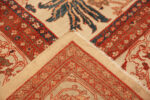 Back of Large Antique Persian Sultanabad Rug 74109 by Nazmiyal Rugs