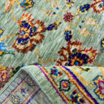 Back of Modern Classic Floral Rug 30000 by Nazmiyal