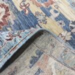 Back of Modern Oushak Rug Back of Modern Oushak Rug 30005 by Nazmiyal Rugs