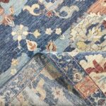 Back of Modern Oushak Rug Back of Modern Oushak Rug 30007 by Nazmiyal Rugs