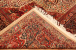 Back of Oversize Antique Persian Mashad Amoghli Rug 95123 by Nazmiyal Rugs