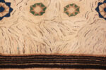Border on Antique American Hooked Rug Border on Antique American Hooked Rug 74140 by Nazmiyal Rugs