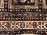 Border of Antique Caucasian Shirvan Rug 73987 by Nazmiyal Collection
