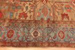 Border of Antique Persian Bakshaish Rug Border of Antique Persian Bakshaish Rug 74166 by Nazmiyal Rugs