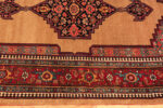 Border of Antique Persian Bidjar Rug Border of Antique Persian Bidjar Rug 74196 by Nazmiyal Rugs