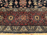 Border of Antique Persian Sarouk Farahan Rug Border of Antique Persian Sarouk Farahan Rug 95000 by Nazmiyal Rugs