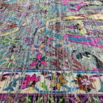 Border of Modern Bidjar Style Rug 30010 by Nazmiyal Rugs