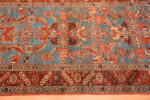Border of Vintage Persian Malayer Runner Rug 74258 by Nazmiyal Rugs