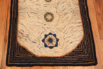 Bottom of Antique American Hooked Rug Bottom of Antique American Hooked Rug 74140 by Nazmiyal Rugs