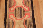 Center of Antique American Hooked Rug Center of Antique American Hooked Rug 74145 by Nazmiyal Rugs