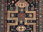 Center of Antique Caucasian Shirvan Rug 73987 by Nazmiyal Collection
