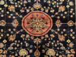 Central Design of Antique Persian Sarouk Farahan Rug Central Design of Antique Persian Sarouk Farahan Rug 95000 by Nazmiyal Rugs