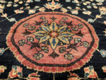 Central Design Detail of Antique Persian Sarouk Farahan Rug Central Design Detail of Antique Persian Sarouk Farahan Rug 95000 by Nazmiyal Rugs