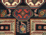 Close Up of Antique Caucasian Shirvan Rug 73987 by Nazmiyal Collection