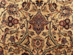 Close Up of Antique Persian Kashan Silk Rug Pair Close Up of Antique Persian Kashan Silk Rug Pair 95085 by Nazmiyal Rugs