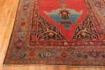 Corner of Antique Persian Bidjar Rug 74198 by Nazmiyal Rugs