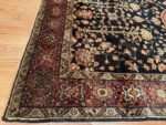 Corner of Antique Persian Sarouk Farahan Rug Corner of Antique Persian Sarouk Farahan Rug 95000 by Nazmiyal Rugs