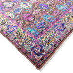 Corner of Modern Classic Silk and Wool Rug 30002 by Nazmiyal Rugs