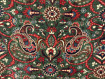 Detail on Antique Persian Isfahan Rug 95020 by Nazmiyal Rugs