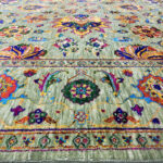 Detail of Modern Classic Floral Rug 30000 by Nazmiyal