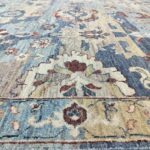 Detail on Modern Oushak Rug Detail on Modern Oushak Rug 30005 by Nazmiyal Rugs
