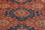 Diamond Detail on Antique Caucasian Soumak Rug 74075 by Nazmiyal Rugs