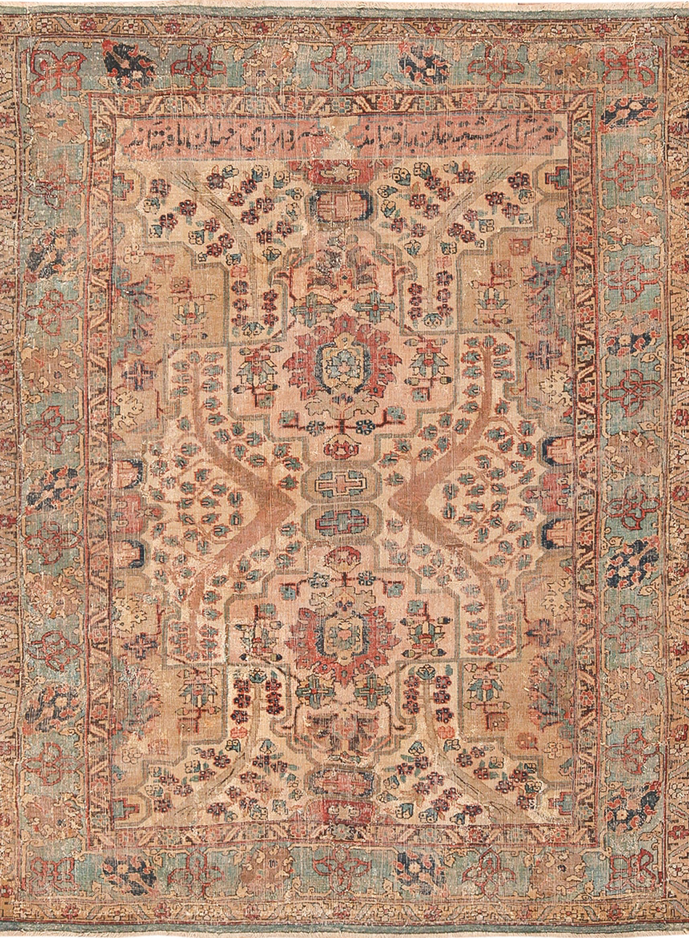 Early Persian Khorassan Rug #49698 Featured Nazmiyal