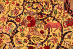Fauna Details of Large Vintage Persian Silk and Wool Tabriz Rug 74077 by Nazmiyal Rugs