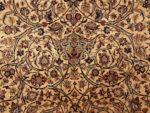 Field Detail of Antique Persian Kashan Silk Rug Pair Field Detail of Antique Persian Kashan Silk Rug Pair 95084 by Nazmiyal Rugs