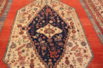 Field of Large Antique Persian Serapi Rug 74076 by Nazmiyal Rugs