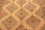 Field Pattern on Antique Turkish Oushak Rug 74160 by Nazmiyal Rugs