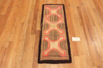 Floor View of Antique American Hooked Rug Floor View of Antique American Hooked Rug 74145 by Nazmiyal Rugs