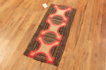 Floor View of Antique American Hooked Rug Floor View of Antique American Hooked Rug 74146 by Nazmiyal Rugs