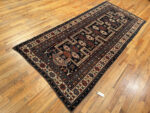 Floor View of Antique Caucasian Shirvan Rug 73987 by Nazmiyal Collection