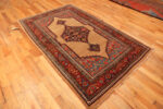 Floor View of Antique Persian Bidjar Rug Floor View of Antique Persian Bidjar Rug 74196 by Nazmiyal Rugs