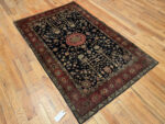 Floor View of Antique Persian Sarouk Farahan Rug Floor View of Antique Persian Sarouk Farahan Rug 95000 by Nazmiyal Rugs