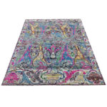 Floor View of Modern Bidjar Style Rug 30010 by Nazmiyal Rugs