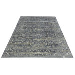 Floor View of Modern Classic Floral Rug Floor View of Modern Classic Floral Rug 30003 by Nazmiyal Rugs