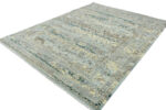 Floor View of Modern Classic Floral Rug Floor View of Modern Classic Floral Rug 30004 by Nazmiyal Rugs