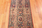 Floral Pattern on Antique Persian Khorassan Runner Rug 74097 by Nazmiyal Rugs