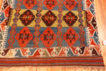 Fringe of Antique Turkish Kilim Rug Fringe of Antique Turkish Kilim Rug 74195 by Nazmiyal Rugs